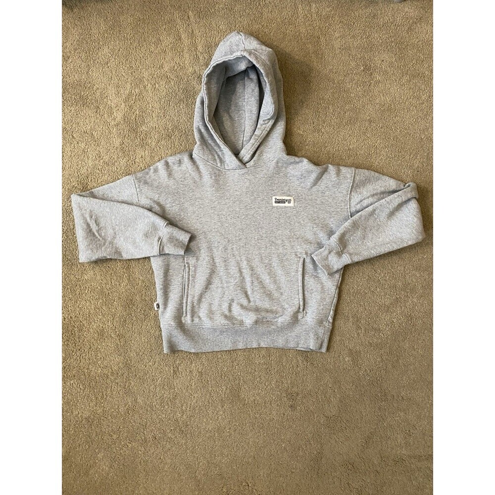 Beardedgoat Void Heather Grey Hoodie Relaxed Streetwear Men’s Size S